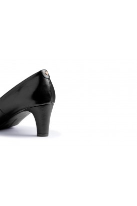 Sandalo Nero Fiona tacco 55mm 1