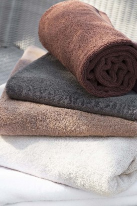Asciugamano Confort Luxe grigio antracite 3