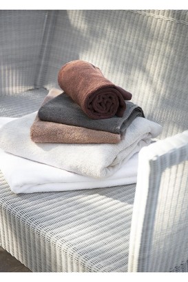 Asciugamano Confort Luxe cioccolato 2