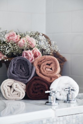 Asciugamano Confort Luxe cipria 2