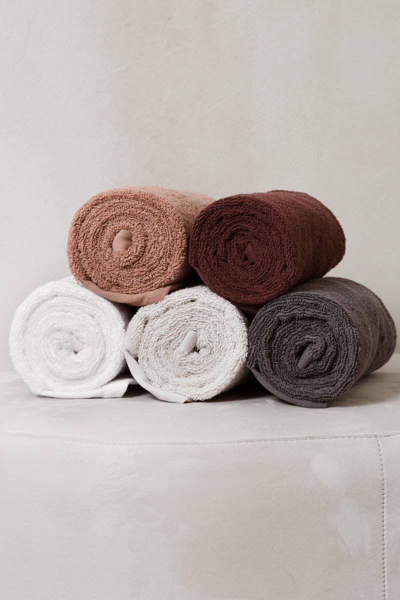 Asciugamano Confort Luxe grigio antracite